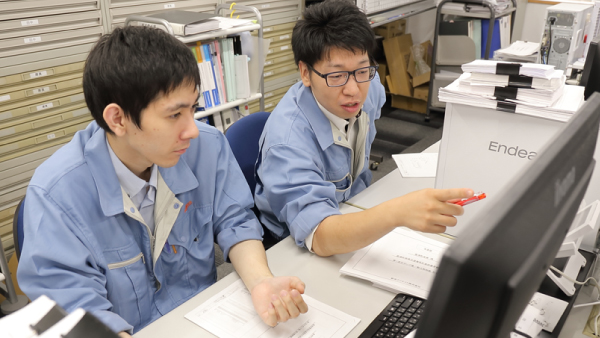社内の様子